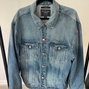 Men’s Guess x Balvin Oversized Denim Jacket